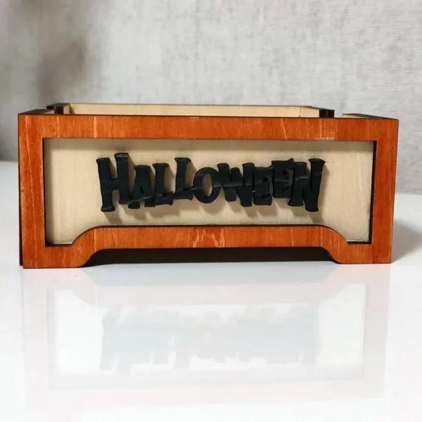 Sous verres ardoise, sous verres avec boite, halloween, jp laser art.com, 3