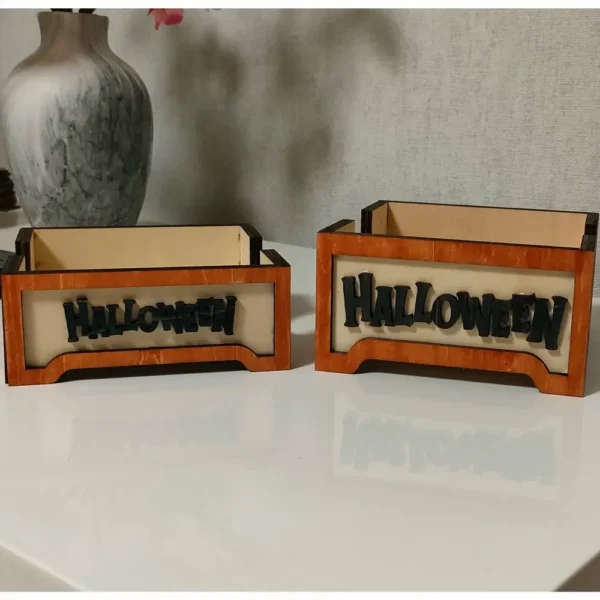 Sous verres ardoise, sous verres avec boite, halloween, jp laser art.com, 9
