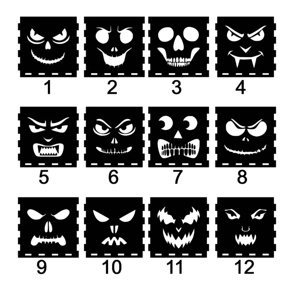Halloween, photophore halloween, jp laser art, 8