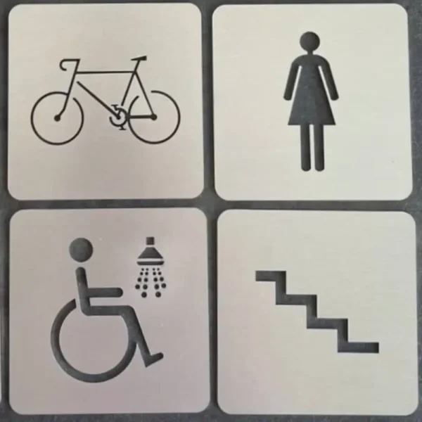 Plaque signalétique, plaque signalétique personnalisée, jp laser art, 3
