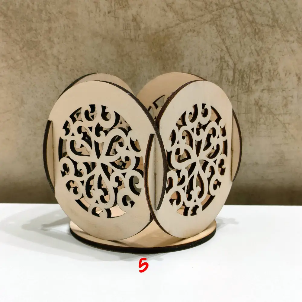 Photophore noel, photophore en bois, jp laser art, 5