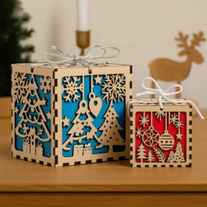 Boîte cadeau pour Noël