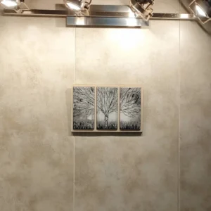 Triptyque  » L&rsquo;abre du silence « 