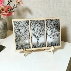 Triptyque  » L&rsquo;abre du silence « 