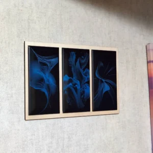 Triptyque  » Nébuleuse nocturne « 