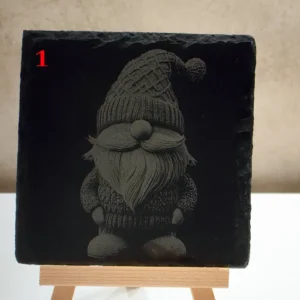 Sous verres en ardoise collection  » Noël 2025 « 