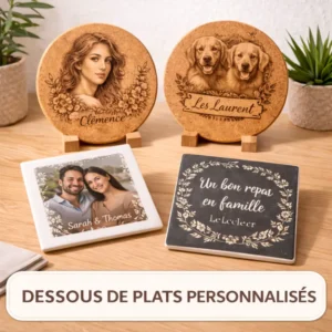 Dessous de plat personnalisés