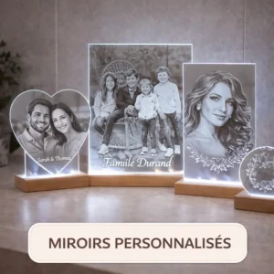 miroirs personnalisés