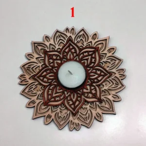 Photophore / bougeoir type mandala