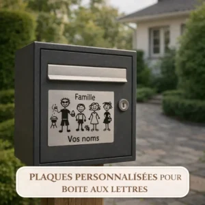 PLaquettes pour boîtes aux lettres