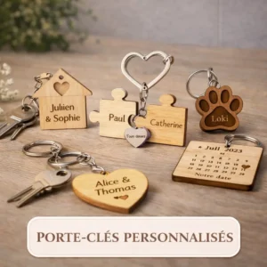 portes clés personnalisables