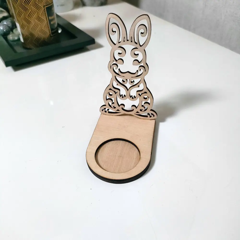 PHP 1, photophore pâques, déco pâques, jp laser art,