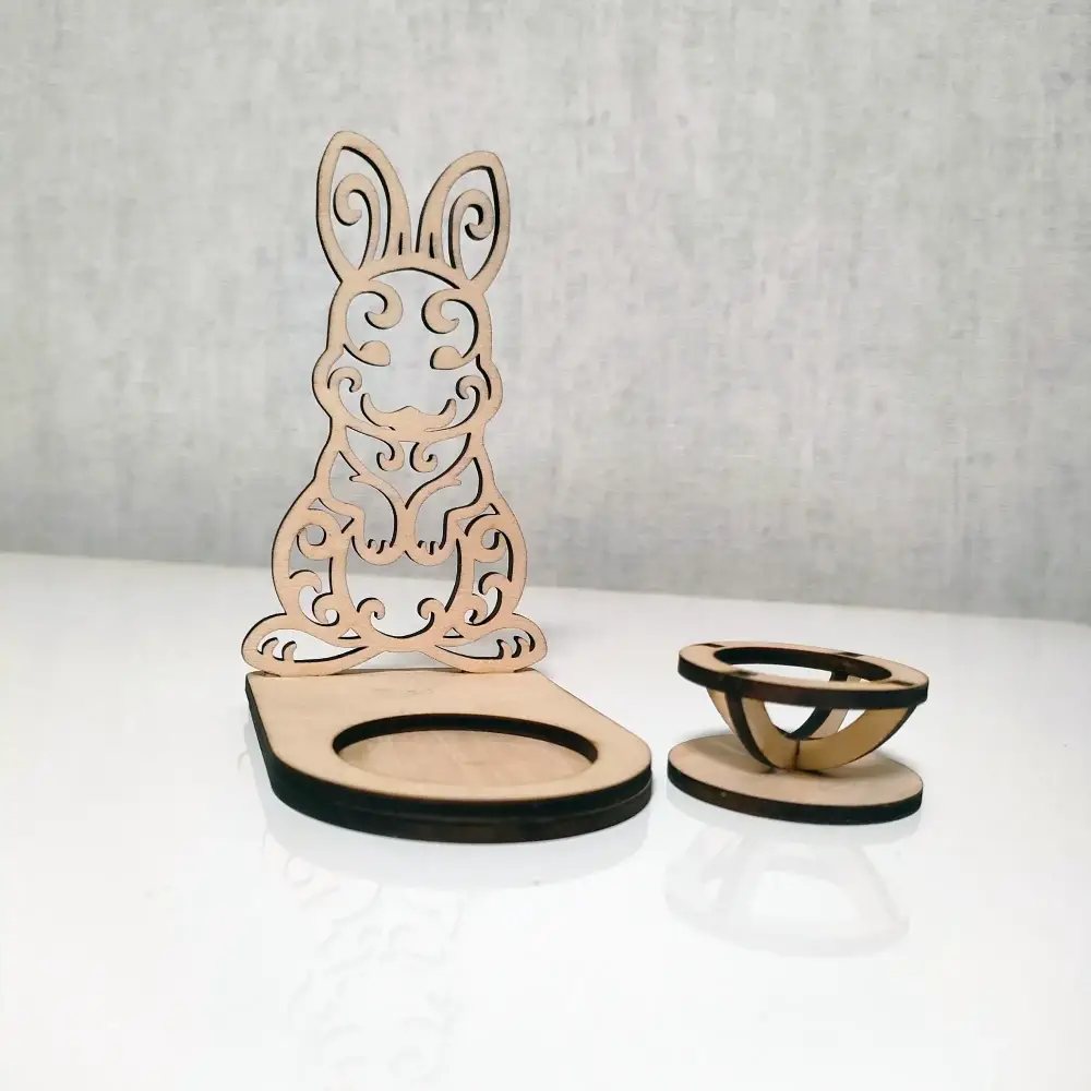 PHP 1, photophore pâques, déco pâques, jp laser art,