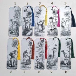 Marque-pages collection  » Douce prairie « 