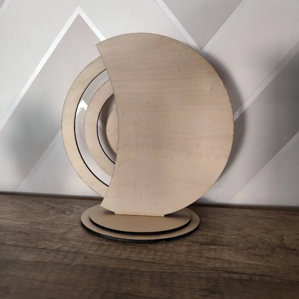 Calendrier perpétuel en bois, calendrier perpétuel personnalisé, jp laser art,